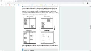What are the transaction processing concepts? || with solved examples