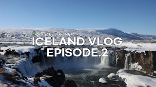 [🇮🇸Iceland vlog] 아이슬란드 브이로그 2편 (ft.아쿠레이리, 데티포스폭포, 미바튼 오로라, 블루라군, 렌트카여행, 핑크오로라)