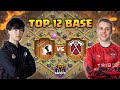 Top 12 TH14 War Base with Link | Queen Walkers vs Tribe Gaming & VN Tompinai vs Tribe Gaming Bases