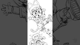 DR.Slump arale 닥터슬럼프 아라레 #shorts #아라레짱 #draw