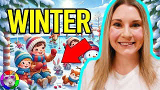 Winter Art for Kids: Kids Art and Drawing Lesson