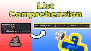 List Comprehension - The BEST Python Feature!