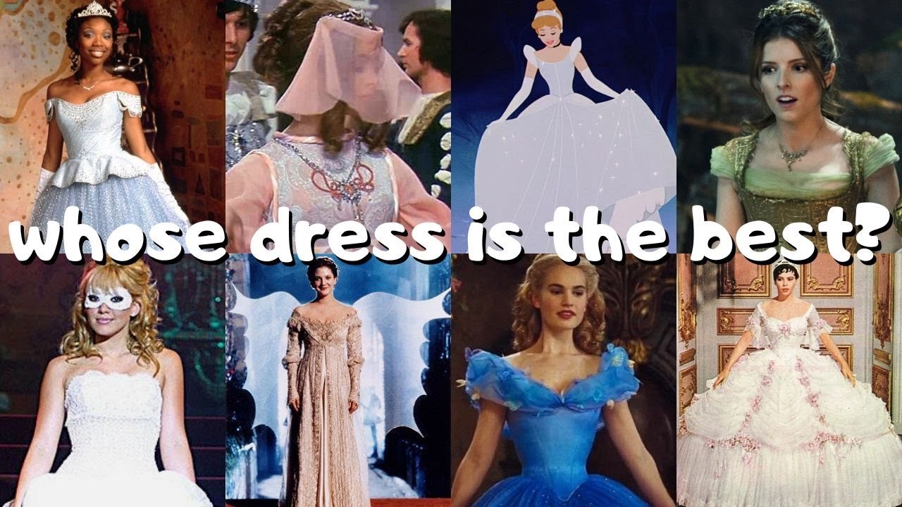 Ranking 10 Different Versions Of Cinderella's Ballgown 💎💫🧚🏻‍♀️ - YouTube