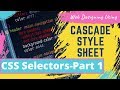 CSS Selectors Part 1(Urdu/Hindi)