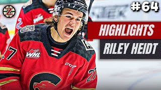 Riley Heidt Highlights | EVERY Goal of 2023-2024 in 1st 56 WHL Games | Wild Prospect | Judd'z Budz