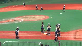 20160507 全日本女子ソフトボール 試合前ノック