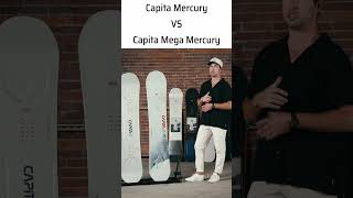 Snowboard Comparison: Capita Mercury vs. Capita Mega Mercury #snowboarding #theskimonster #short