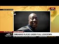 Zimbabwe placed under a full lockdown due to increasing COVID-19 infections