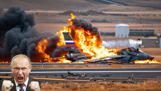 13 MINUTES AGO! Russia's Largest Air Base Destroyed by Ukrainian F-16s