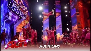 V.Unbeatable: Indian Kids From The Slums Realize Their Dream In America! | America's Got Talent 2019