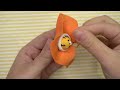 diy 黏土小虎桔🍊 how to make a tangerine tiger with clay