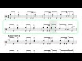 Rush Vital signs Drum score