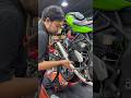 Proses Pemasangan Arrow Exhaust Kawasaki ZX25RR