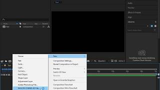 3 وارد کردن سوژه به افترافکت و لایه ها در افترافکت Import and Layers in after effect