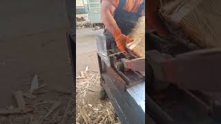 😱Crazy Homemade Firewood Processing😲 #Amazing #Woodworking #Machine #shorts