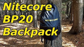 BP20 Multi-Purpose All-Weather Backpack by Nitecore: Full product Review