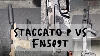 Staccato P is fire / Cz scorpion / Faxon hellfire/  FN 509T(Range Vlog)