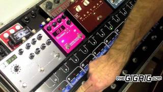 TheGigRig MIDI out featuring the Strymon Timeline