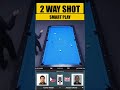 Smart Play 2 Way Shot | Carlo Biado #shorts