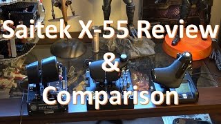 Saitek X-55 Rhino HOTAS Review and Comparison