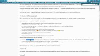 python pip and installing a python egg is not that easy