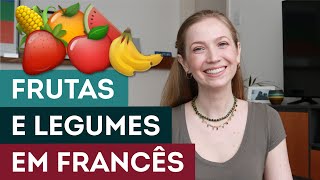 Um dia no mercado! Comprando frutas e legumes em francês ! | Francês básico | Aula de francês #32