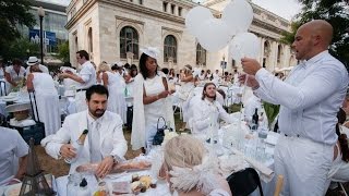 2500 Person Flash Mob Dinner Party - Le Diner En Blanc