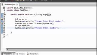 Java Programming Tutorials for Beginners - "Adding Two Numbers In Java"