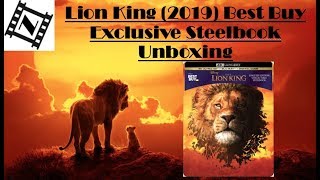 The Lion King (2019) Best Buy Exclusive 4K Steelbook Unboxing