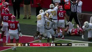 Highlights from the football game between YSU vs Valparaiso | September 7, 2024