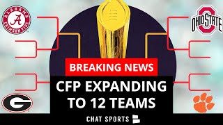 BREAKING 🚨: College Football Playoff To Expand To 12-Team Model Starting In 2026 Season | CFP News