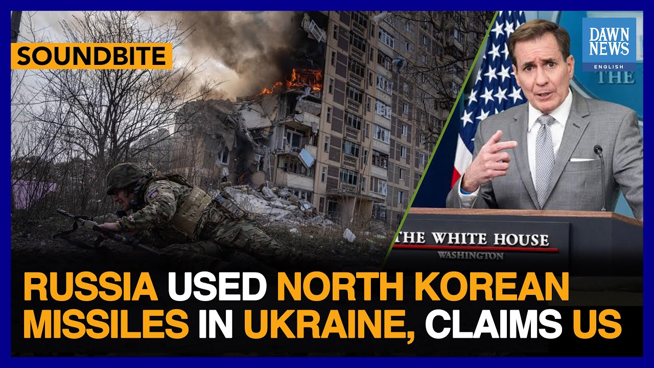 Russia Used North Korean Missiles In Ukraine, Claims US | Dawn News ...