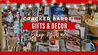 GIFTS & DECOR SHOP WITH ME - CRACKER BARREL | CHRISTMAS ON SALE | BROWSE WITH ME