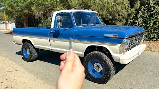 What It's Like To Drive A 1970 F250 With A Coyote V8 Swap!