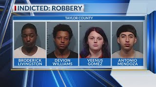 INDICTED: Abilene group accused of Robbery, Evading Arrest formally charged in Taylor County