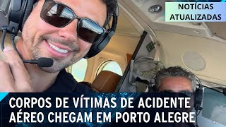 Velórios das vítimas de queda de avião em SP será neste domingo (9)