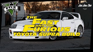 Fast & Furious 7 | Toyota Supra | Paul Walker Tribute | GTA V Car Build Tutorial (JESTER CLASSIC)