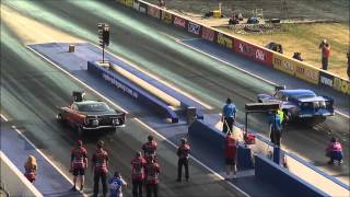 ANDRA Drag Racing - Peter Kapiris Clutch Explosion at Australian Nationals