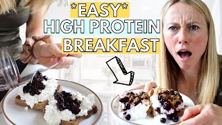 The 3 Ingredient High Protein Breakfast I’m LOVING Right Now
