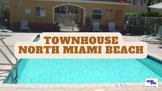 Townhome in North Miami Beach US$ 2700 a month