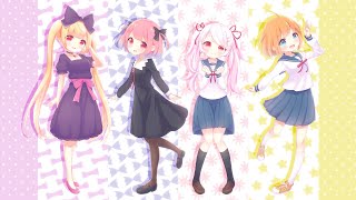 【となりの吸血鬼さんOP】 †吸tie Ladies† ４人で歌ってみた❤︎