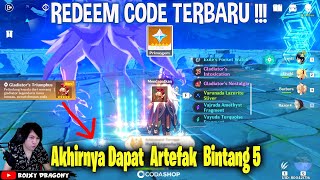 REDEEM CODE Lagi - Drop Artefak Bintang 5 Donk !!! Genshin Impact Indonesia