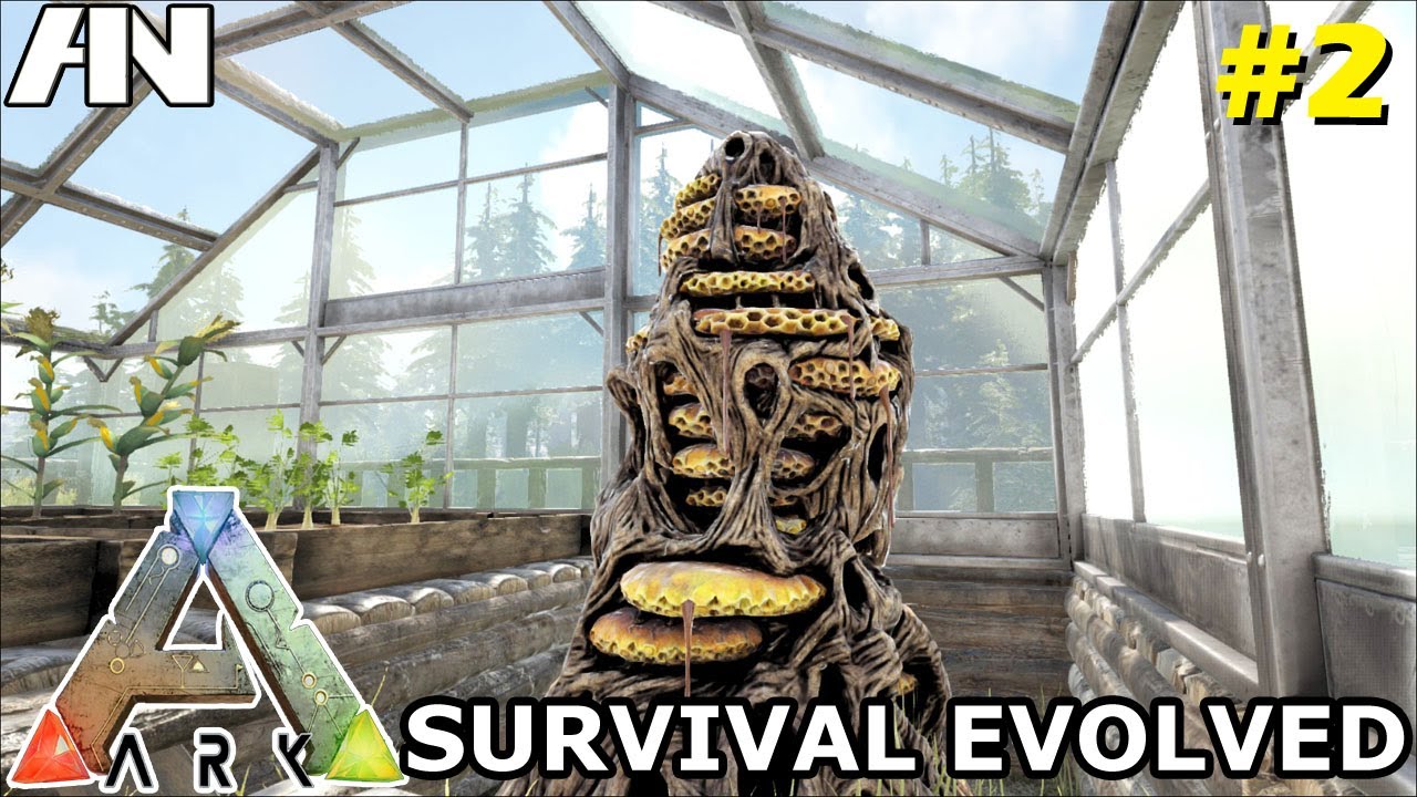 ARK: Survival Evolved - Giant Queen Bee Taming + Greenhouse Increase ...