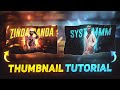 How To Make Free Fire Thumbnail On Android | Free Fire Montage Thumbnail Tutorial