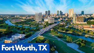 Relax & Explore: Stunning 4K Fort Worth Aerial Tour