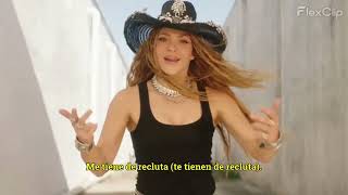 Shakira ft Fuerza Regida - El jefe Video Oficial (Lyrics Video) Letra