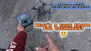 What's a good Drone for beginners?🤔 Uranhub UH400 Drone with 2k Camera 📸