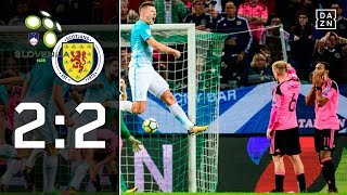 Bravehearts verpassen WM: Slowenien - Schottland 2:2 | Highlights | WM-Quali | DAZN