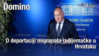 Domino: O deportaciji migranata iz Njemačke u Hrvatsku