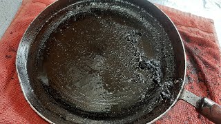 Non stick tawa cleaning/অনেক দিনের পুরনো পোড়া ময়লা ননস্টিক তাওয়া পরিষ্কার করার সহজ আইডিয়া